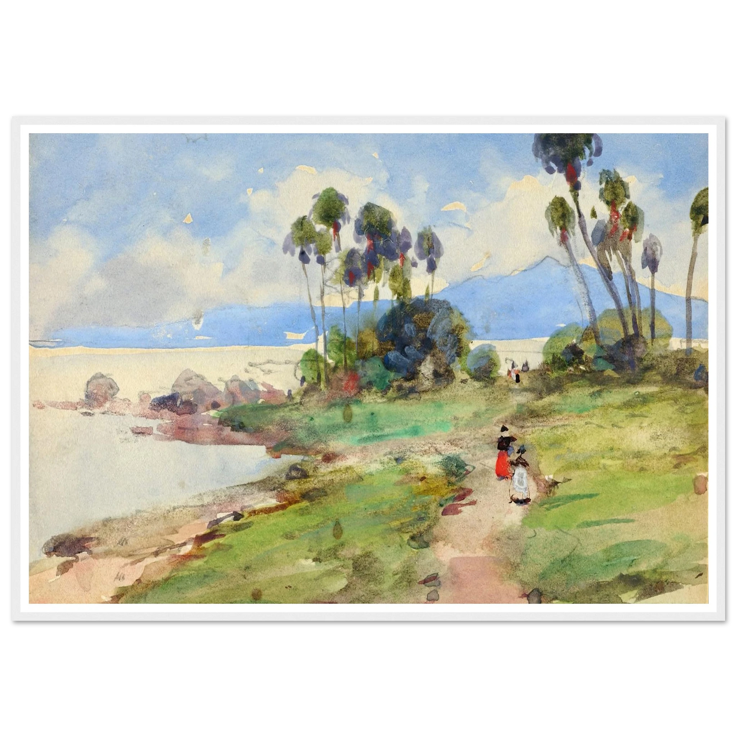 In Jamaica Art Print | William Henry Holmes - Framed Poster - 30x40 cm / 12x16″ - Black frame