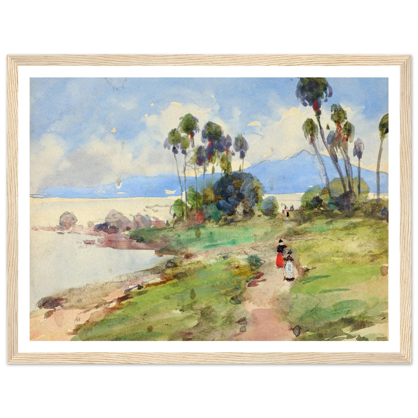 In Jamaica Art Print | William Henry Holmes - Framed Poster - 30x40 cm / 12x16″ - Black frame
