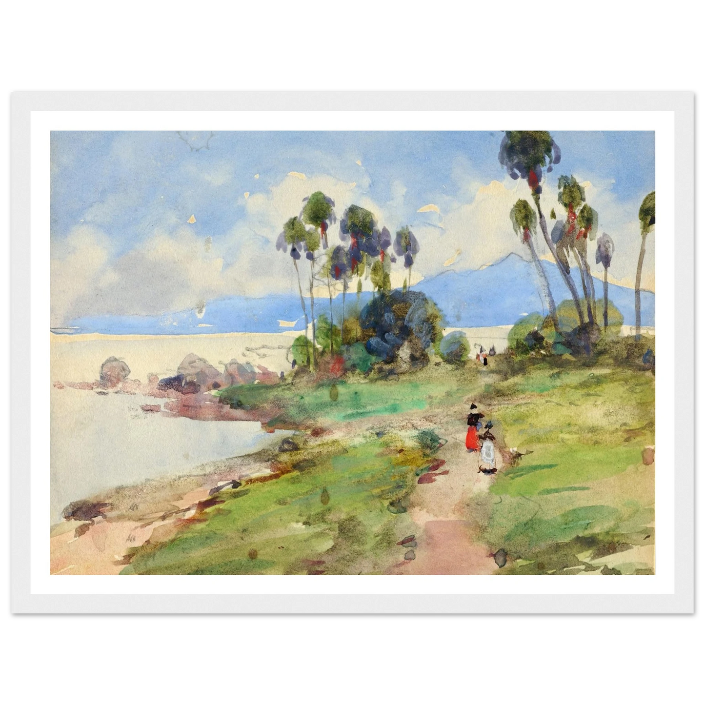 In Jamaica Art Print | William Henry Holmes - Framed Poster - 30x40 cm / 12x16″ - Black frame