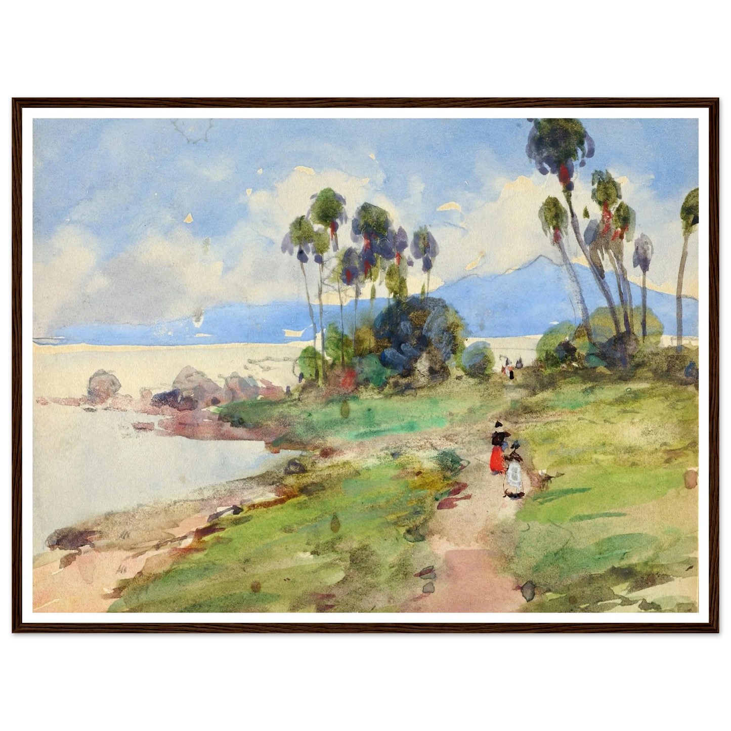 In Jamaica Art Print | William Henry Holmes - Framed Poster - 30x40 cm / 12x16″ - Black frame