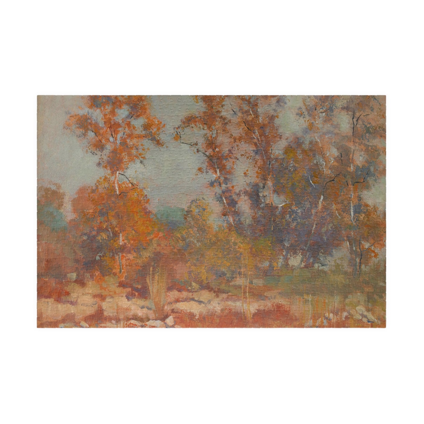 In the Bed of the Arroyo, Pasadena Puzzle | Alson Skinner Clark - - 252 pcs (Horizontal) - 