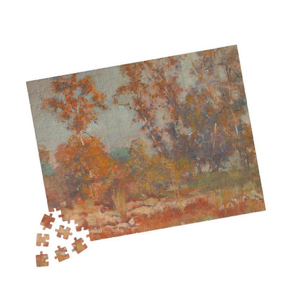 In the Bed of the Arroyo, Pasadena Puzzle | Alson Skinner Clark - - 252 pcs (Horizontal) - 