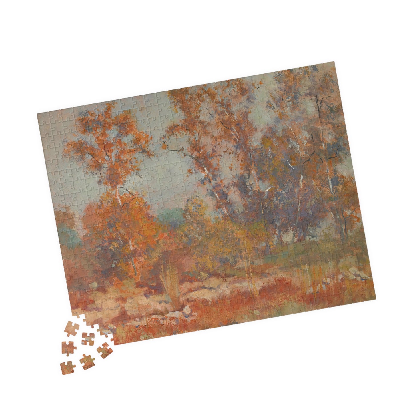 In the Bed of the Arroyo, Pasadena Puzzle | Alson Skinner Clark - - 252 pcs (Horizontal) - 
