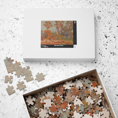 In the Bed of the Arroyo, Pasadena Puzzle | Alson Skinner Clark - - 252 pcs (Horizontal) - 