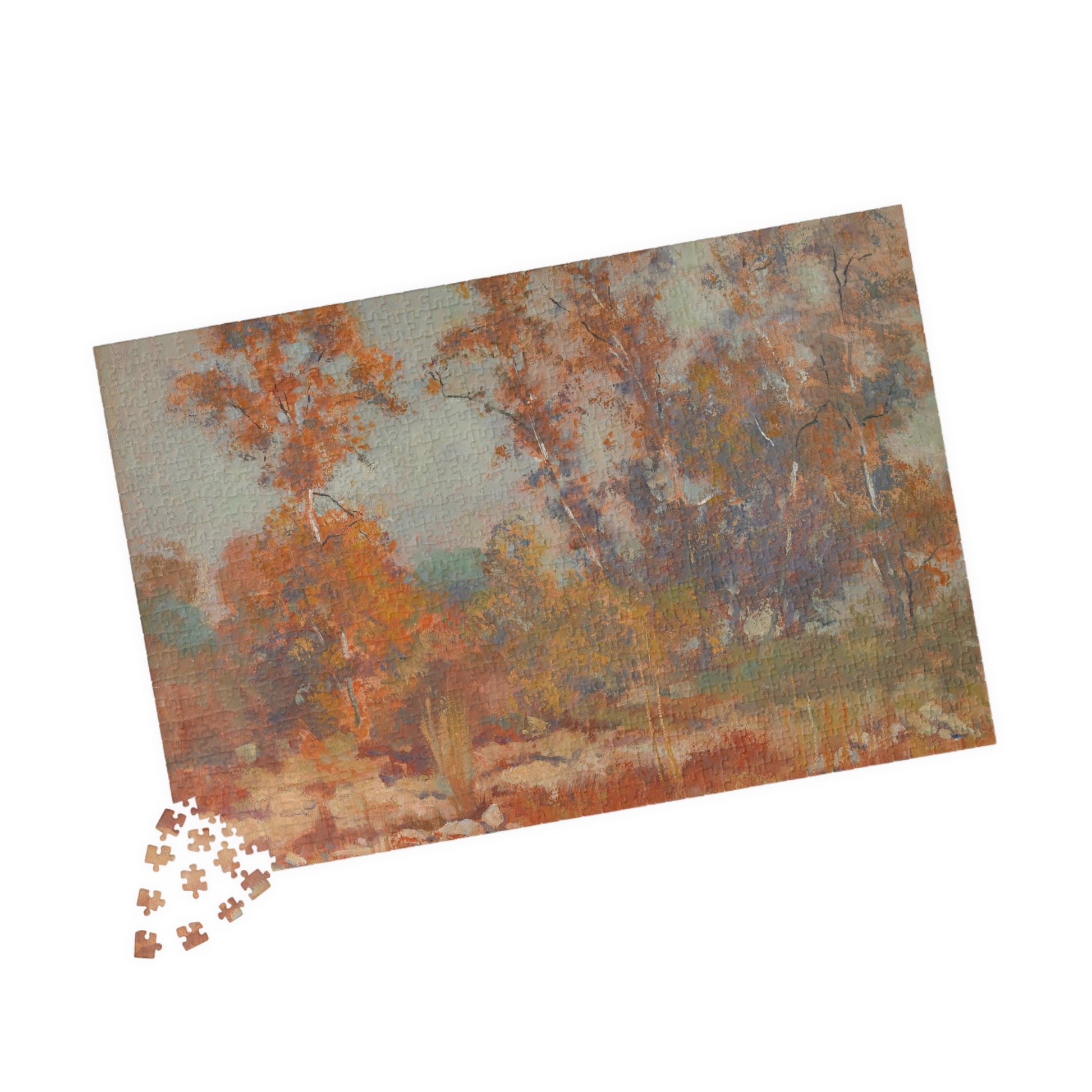 In the Bed of the Arroyo, Pasadena Puzzle | Alson Skinner Clark - - 252 pcs (Horizontal) - 