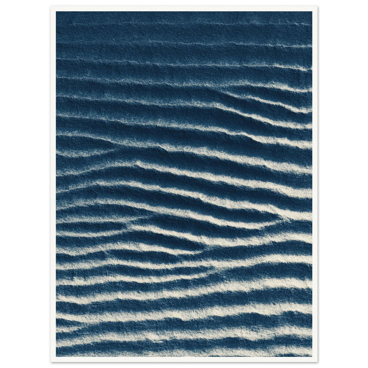Inner Marble Tide - Framed Poster - 30x40 cm / 12x16″ - Black frame