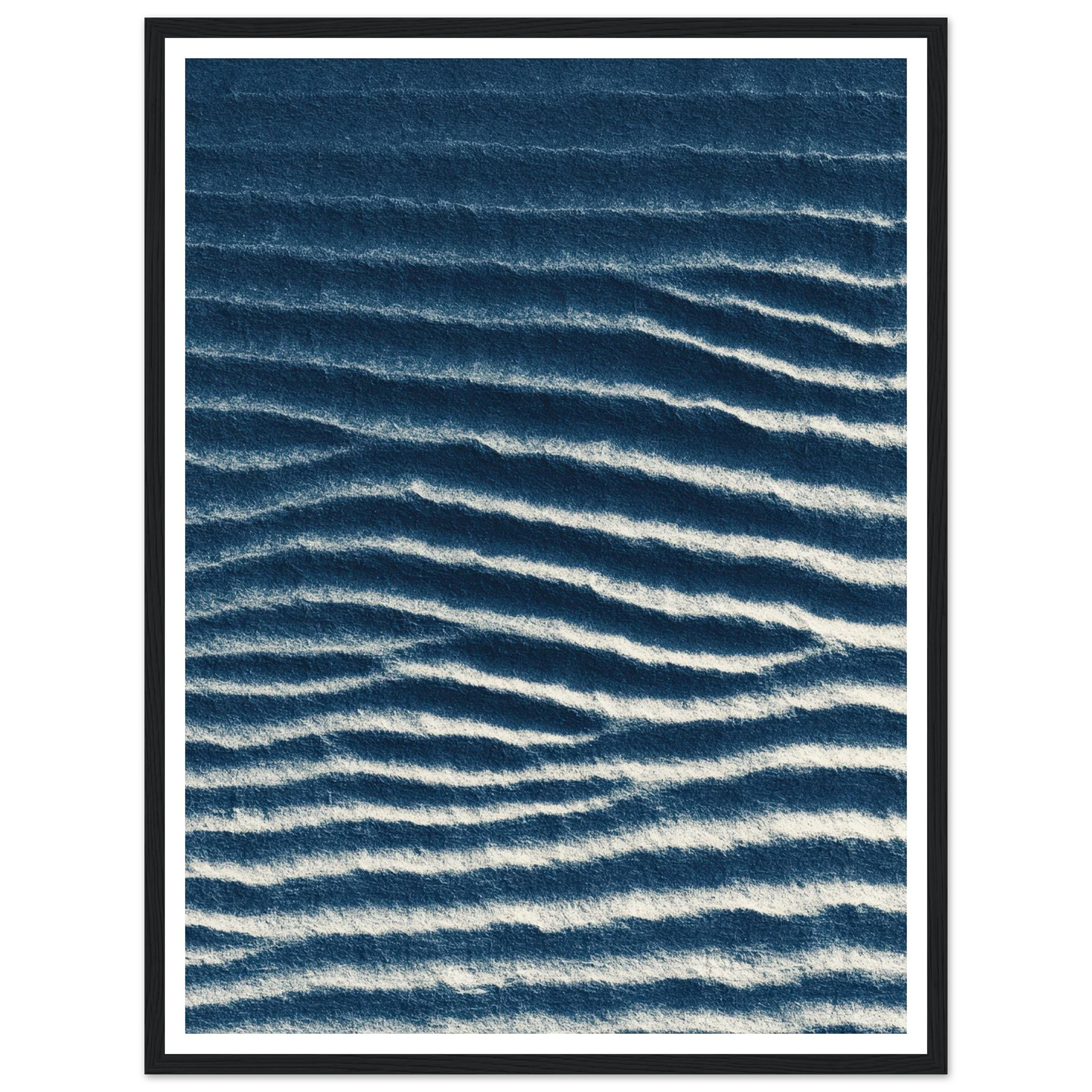 Inner Marble Tide - Framed Poster - 30x40 cm / 12x16″ - Black frame