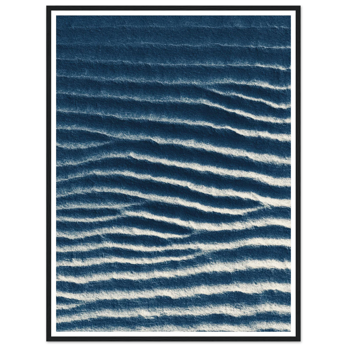 Inner Marble Tide - Framed Poster - 30x40 cm / 12x16″ - Black frame