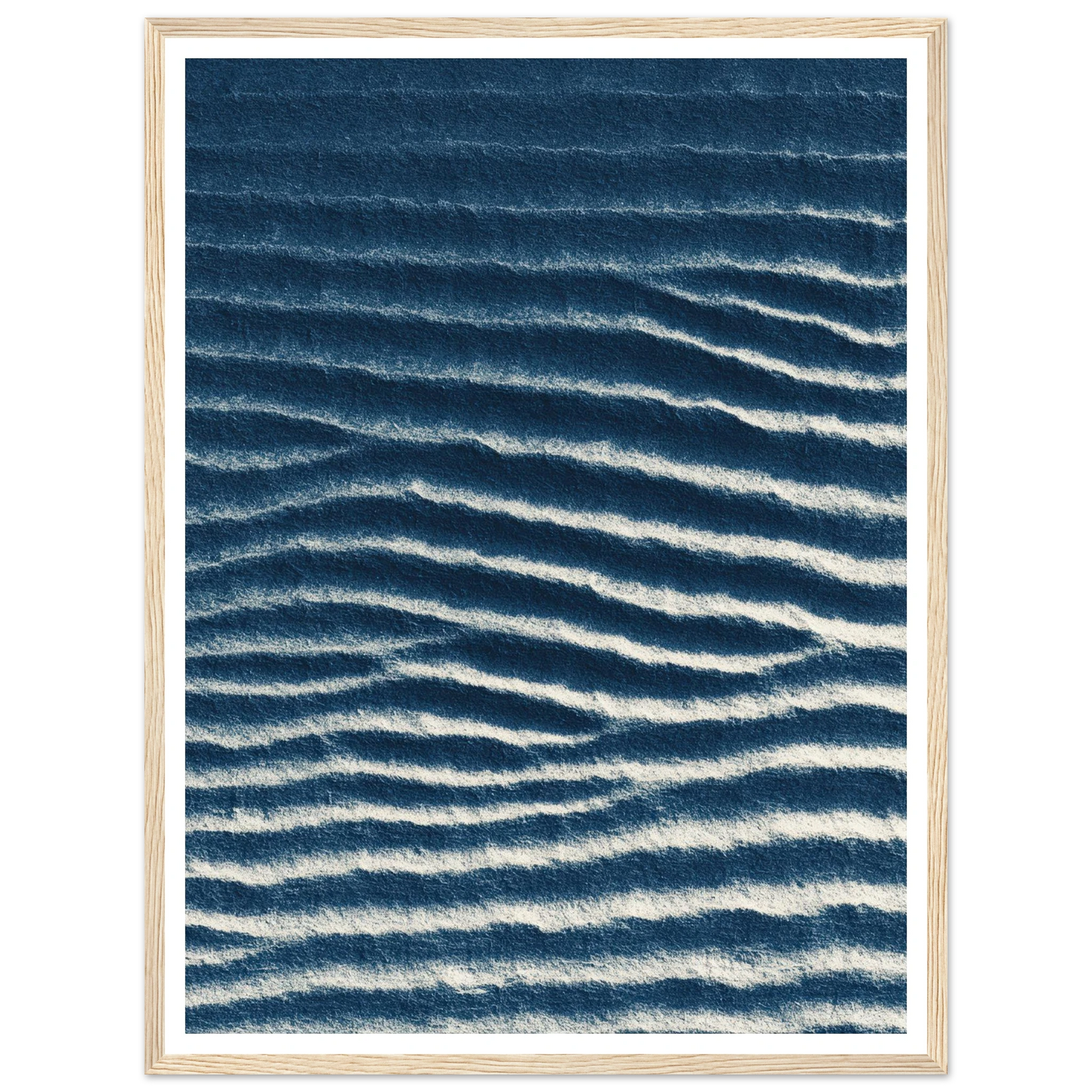 Inner Marble Tide - Framed Poster - 30x40 cm / 12x16″ - Black frame