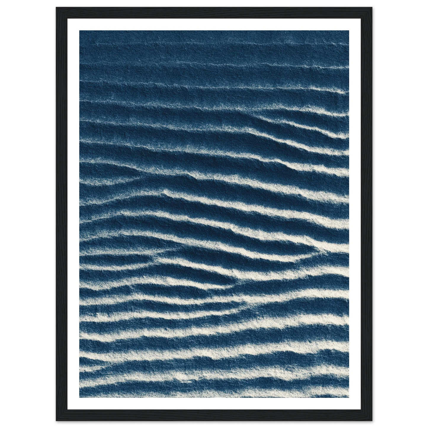Inner Marble Tide - Framed Poster - 30x40 cm / 12x16″ - Black frame
