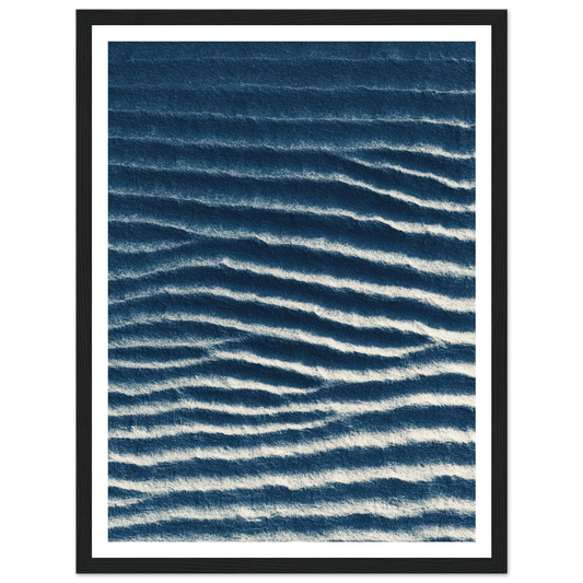 Inner Marble Tide - Framed Poster - 30x40 cm / 12x16″ - Black frame