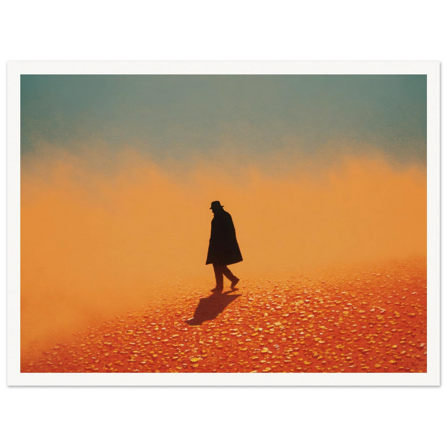 "K." - Framed Poster - 30x40 cm / 12x16″ - Black frame