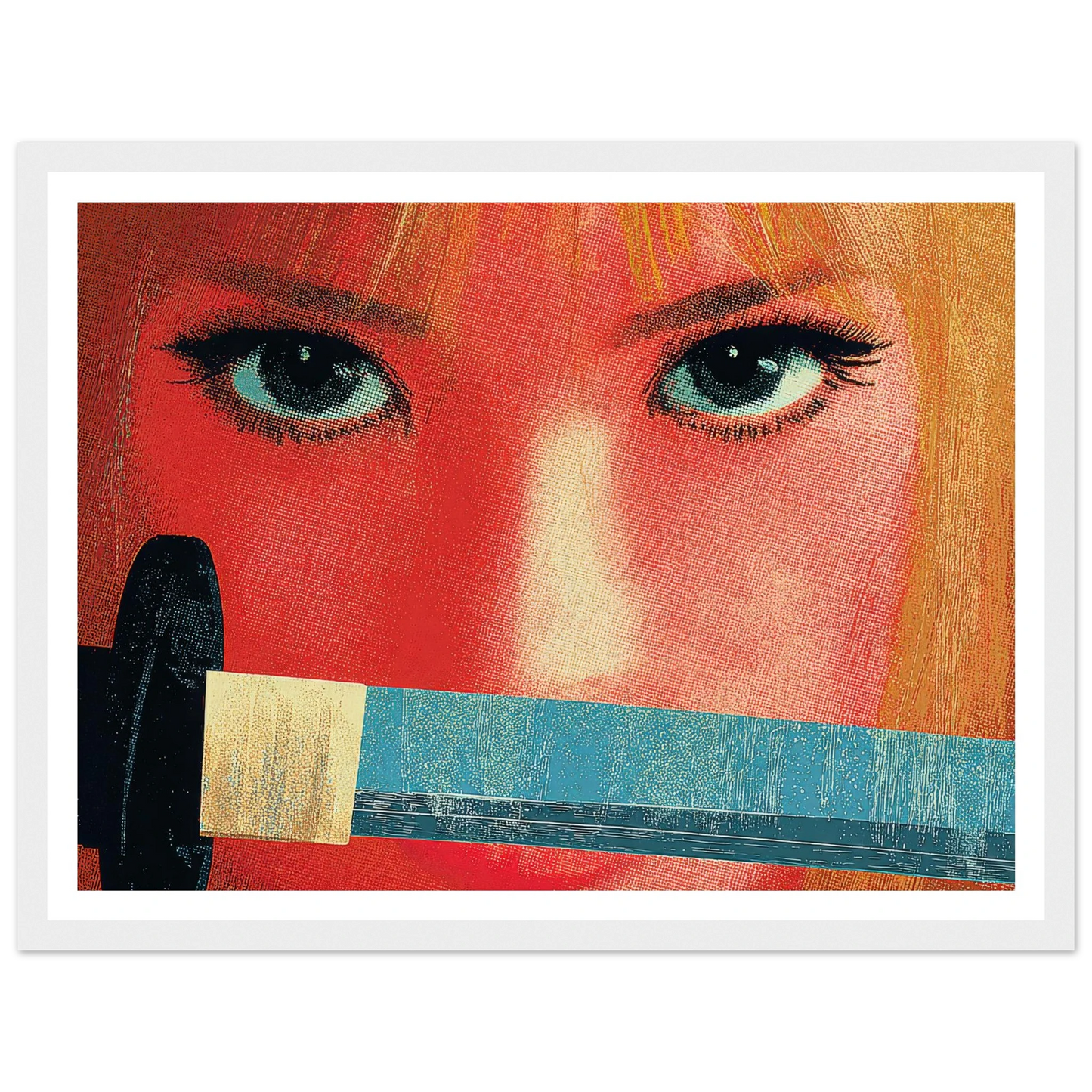 K!ll Bill - Framed Poster - 30x40 cm / 12x16″ - Black frame