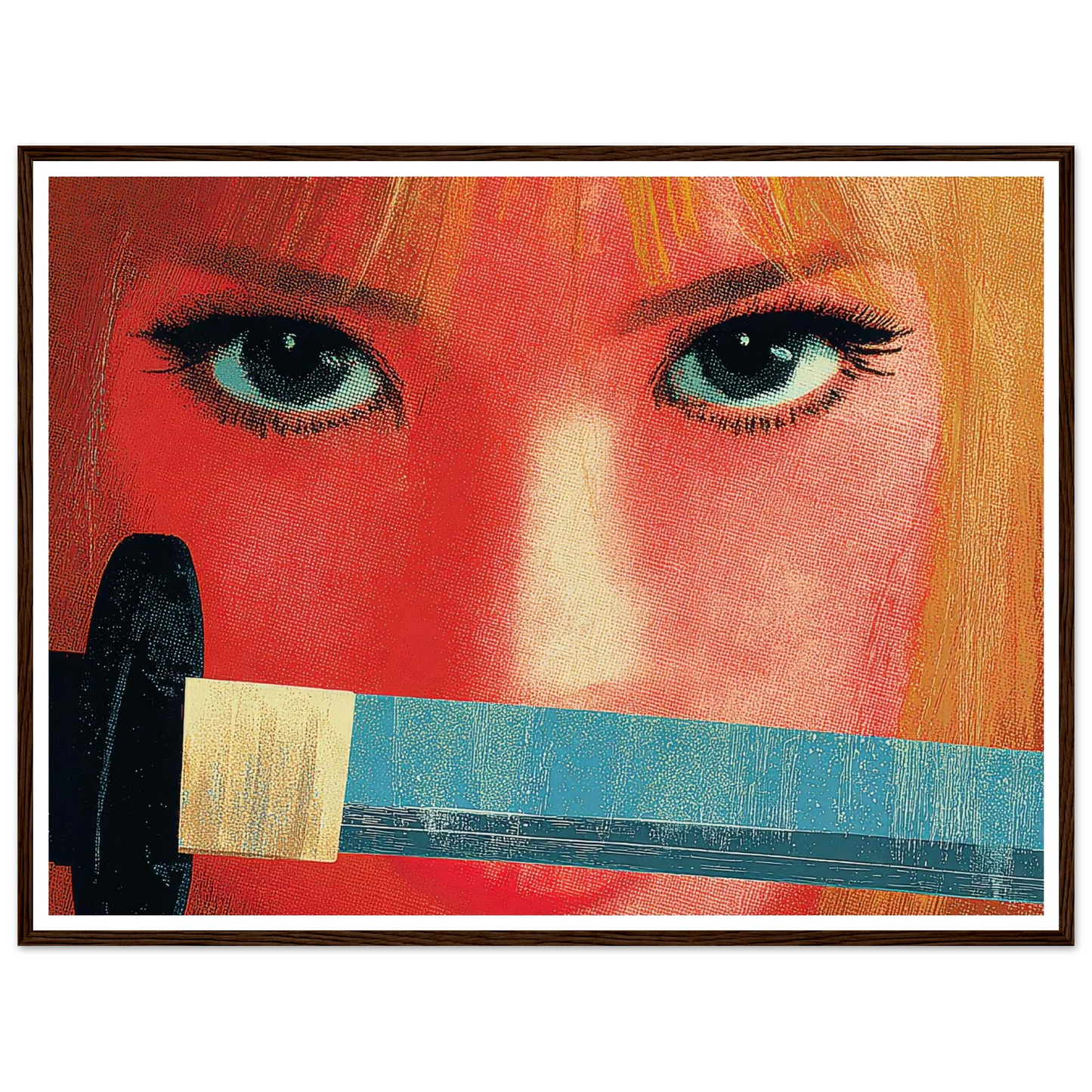 K!ll Bill - Framed Poster - 30x40 cm / 12x16″ - Black frame