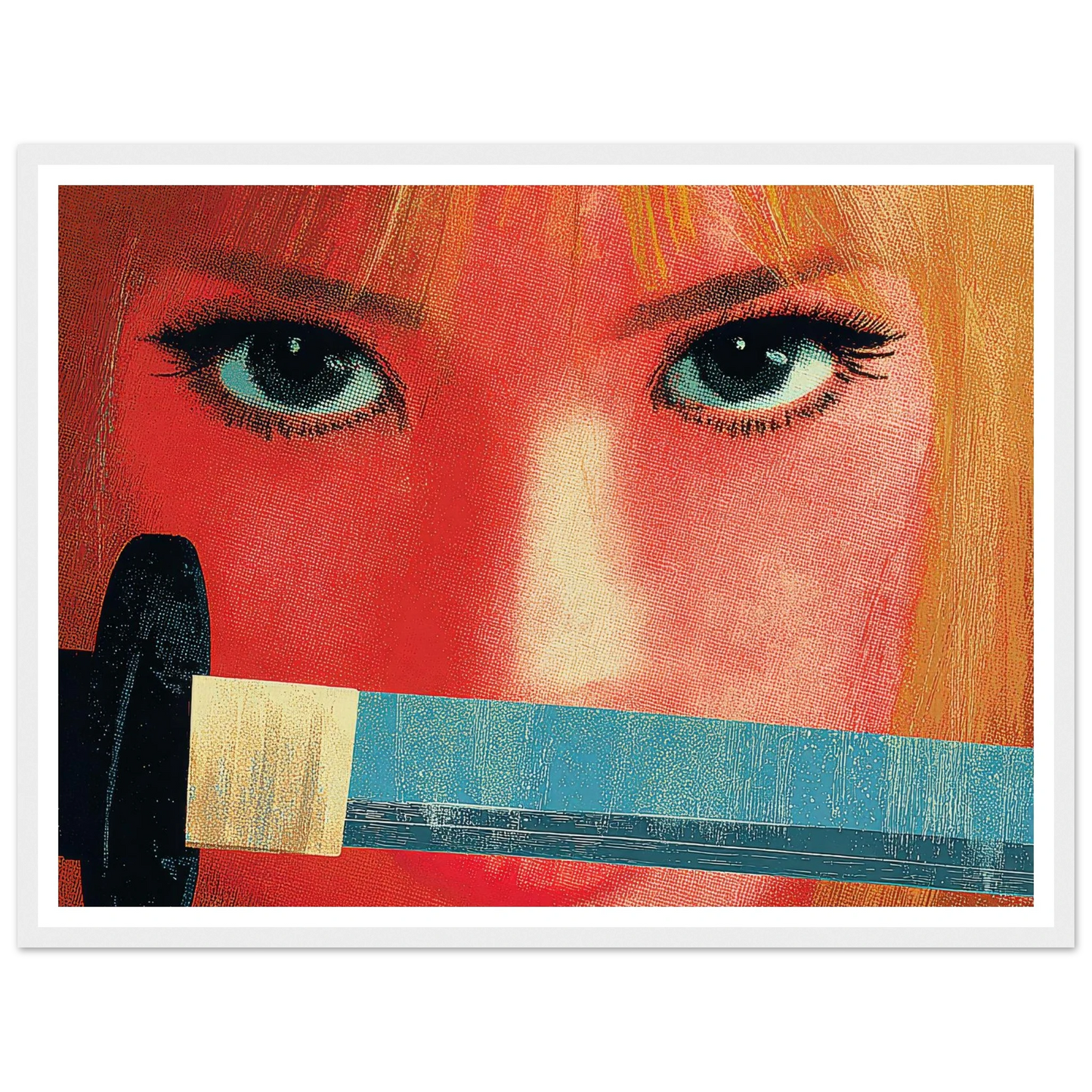 K!ll Bill - Framed Poster - 30x40 cm / 12x16″ - Black frame