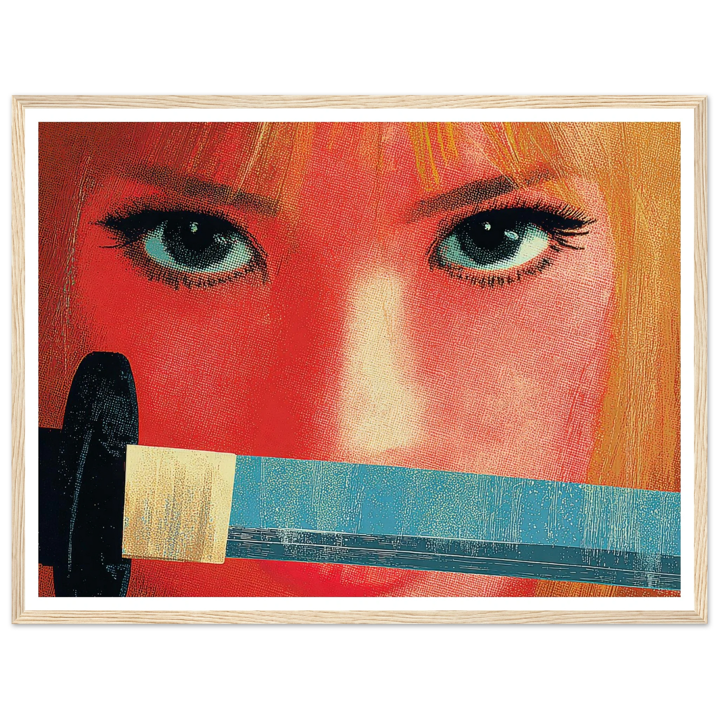 K!ll Bill - Framed Poster - 30x40 cm / 12x16″ - Black frame