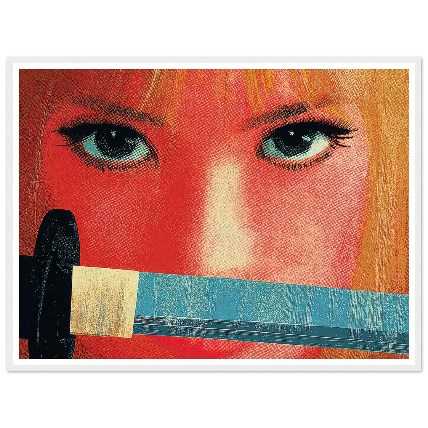 K!ll Bill - Framed Poster - 30x40 cm / 12x16″ - Black frame