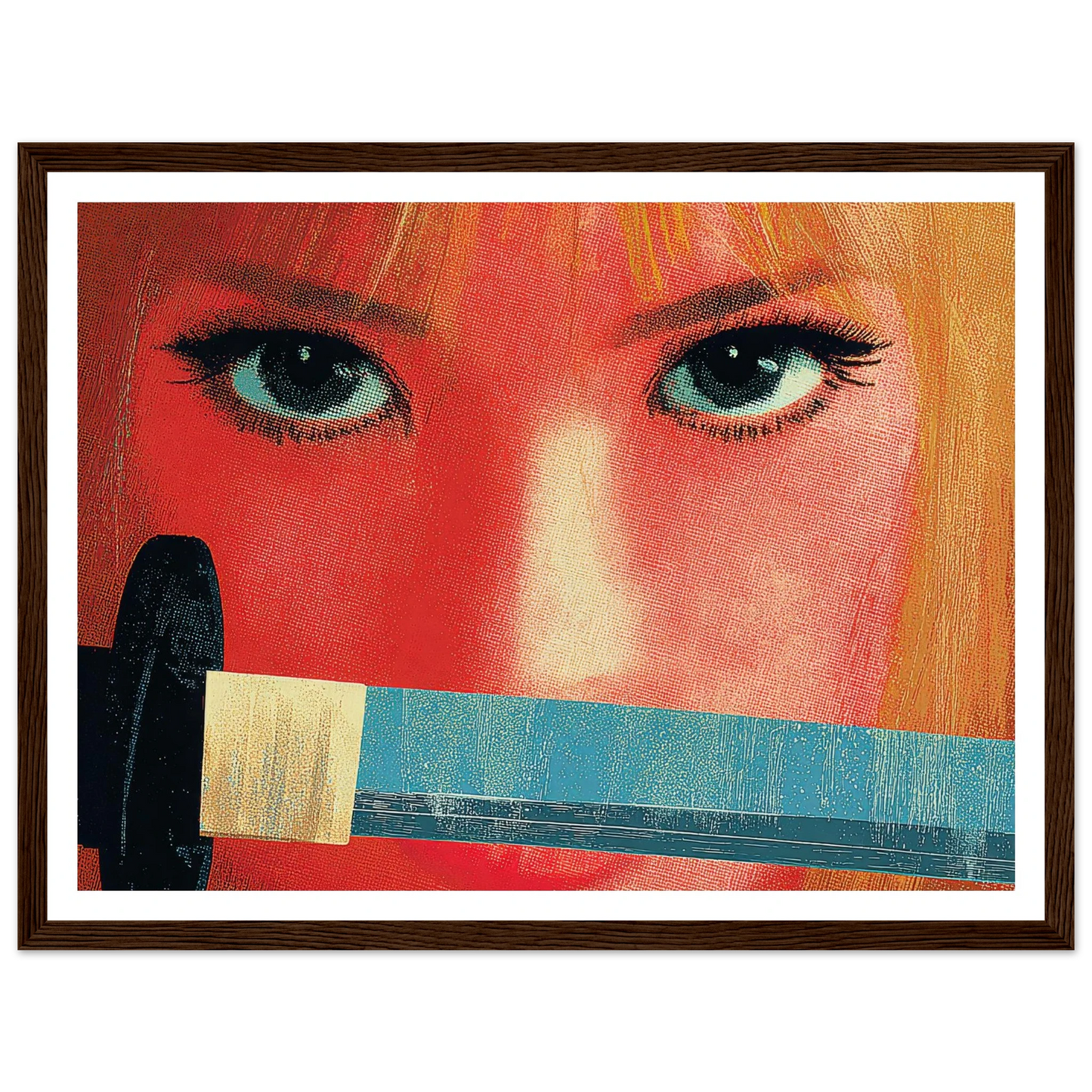 K!ll Bill - Framed Poster - 30x40 cm / 12x16″ - Black frame