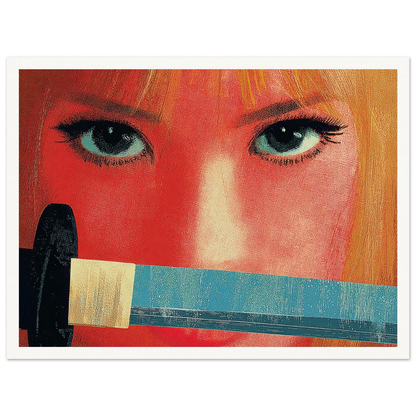 K!ll Bill - Framed Poster - 30x40 cm / 12x16″ - Black frame