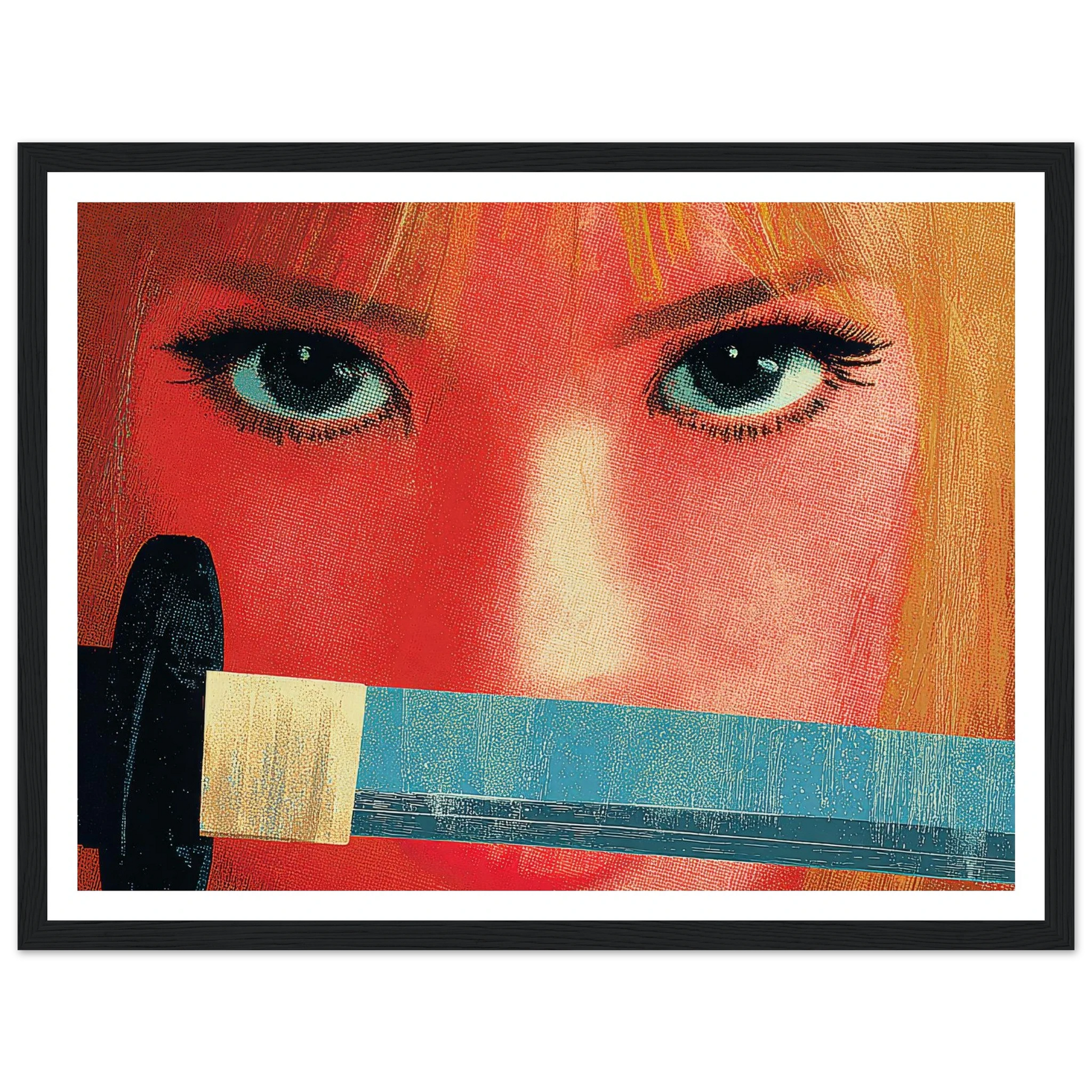 K!ll Bill - Framed Poster - 30x40 cm / 12x16″ - Black frame