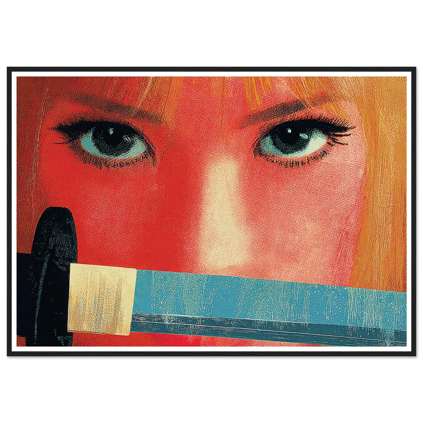 K!ll Bill - Framed Poster - 30x40 cm / 12x16″ - Black frame