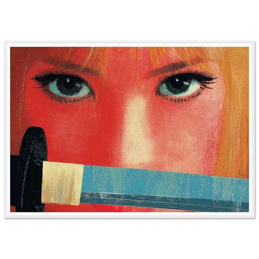 K!ll Bill - Framed Poster - 30x40 cm / 12x16″ - Black frame