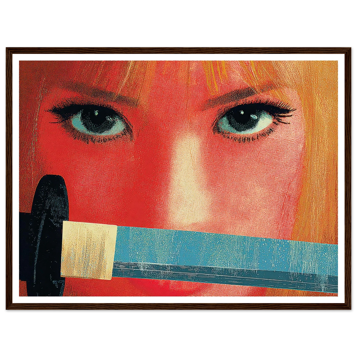 K!ll Bill - Framed Poster - 30x40 cm / 12x16″ - Black frame