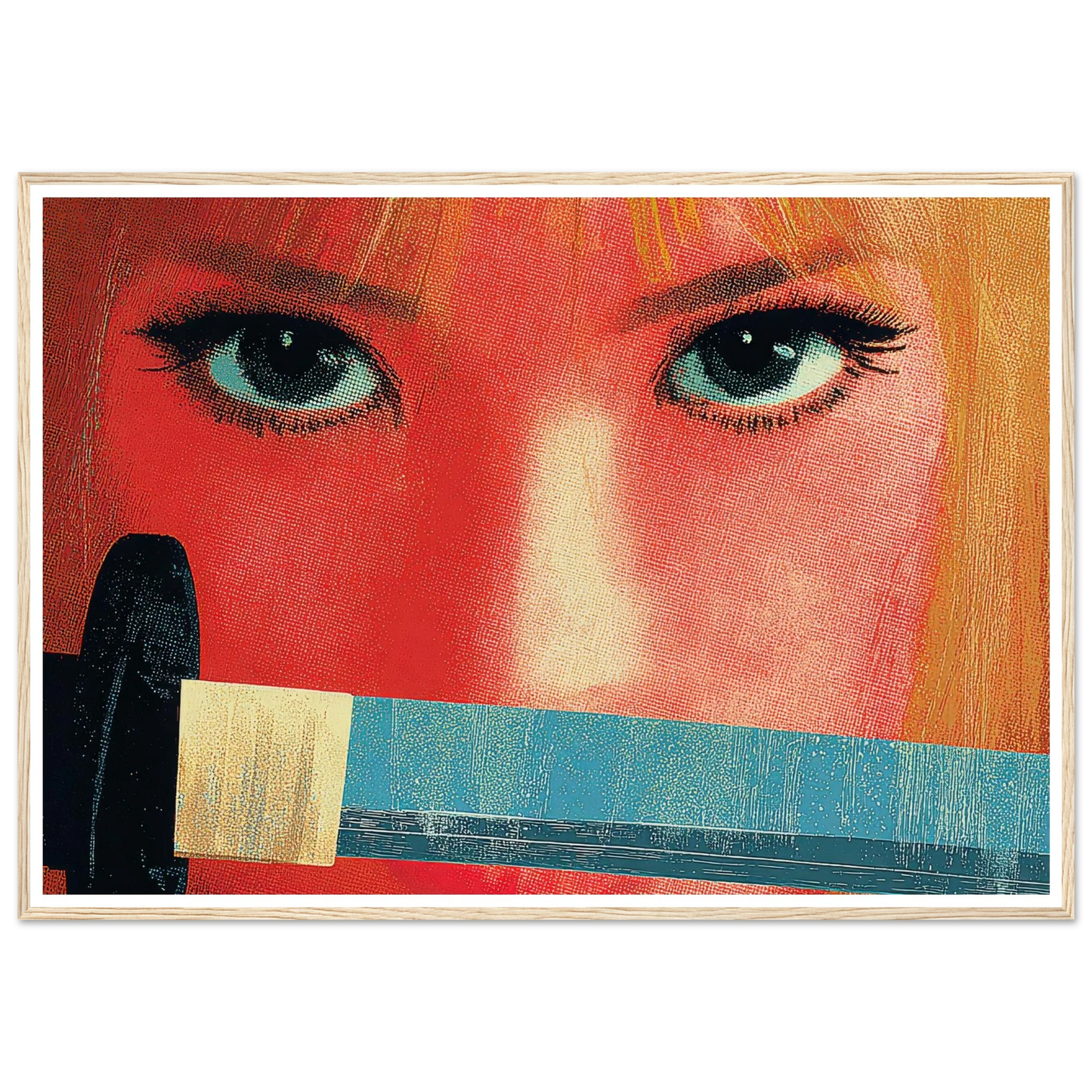 K!ll Bill - Framed Poster - 30x40 cm / 12x16″ - Black frame