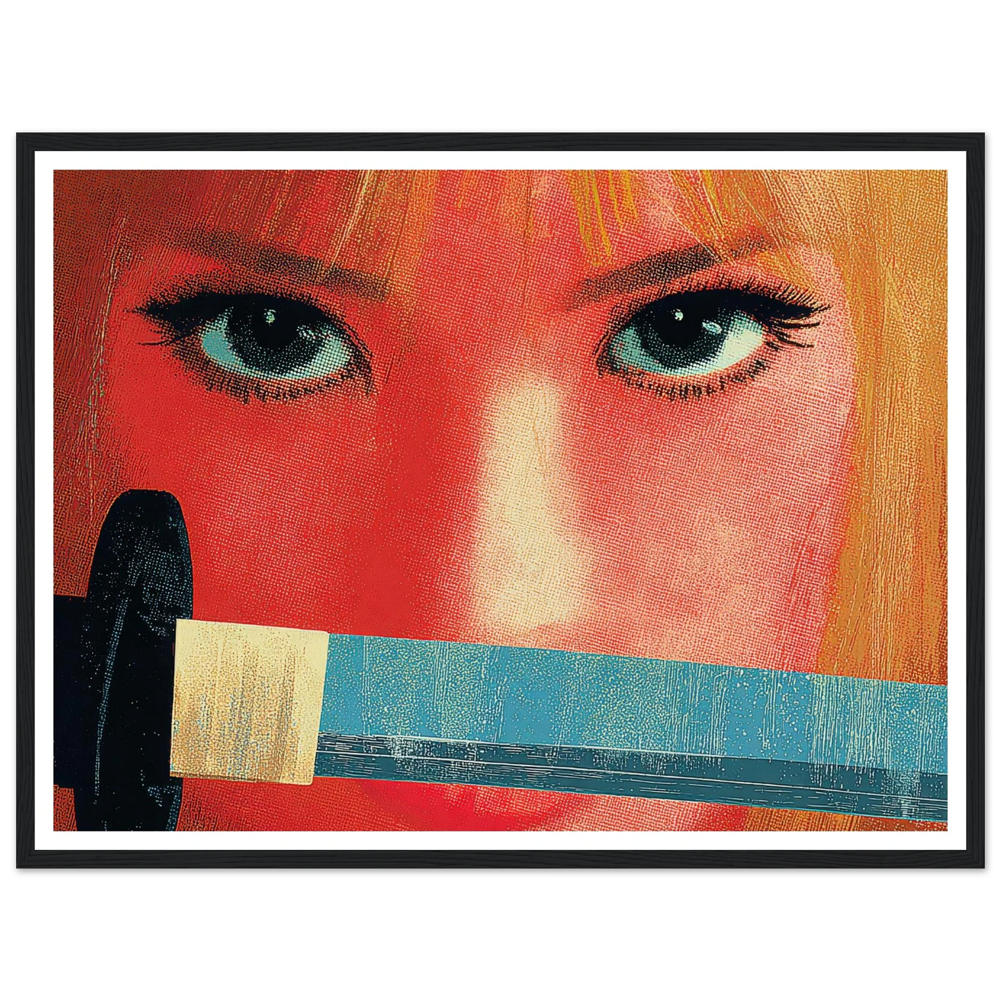 K!ll Bill - Framed Poster - 30x40 cm / 12x16″ - Black frame