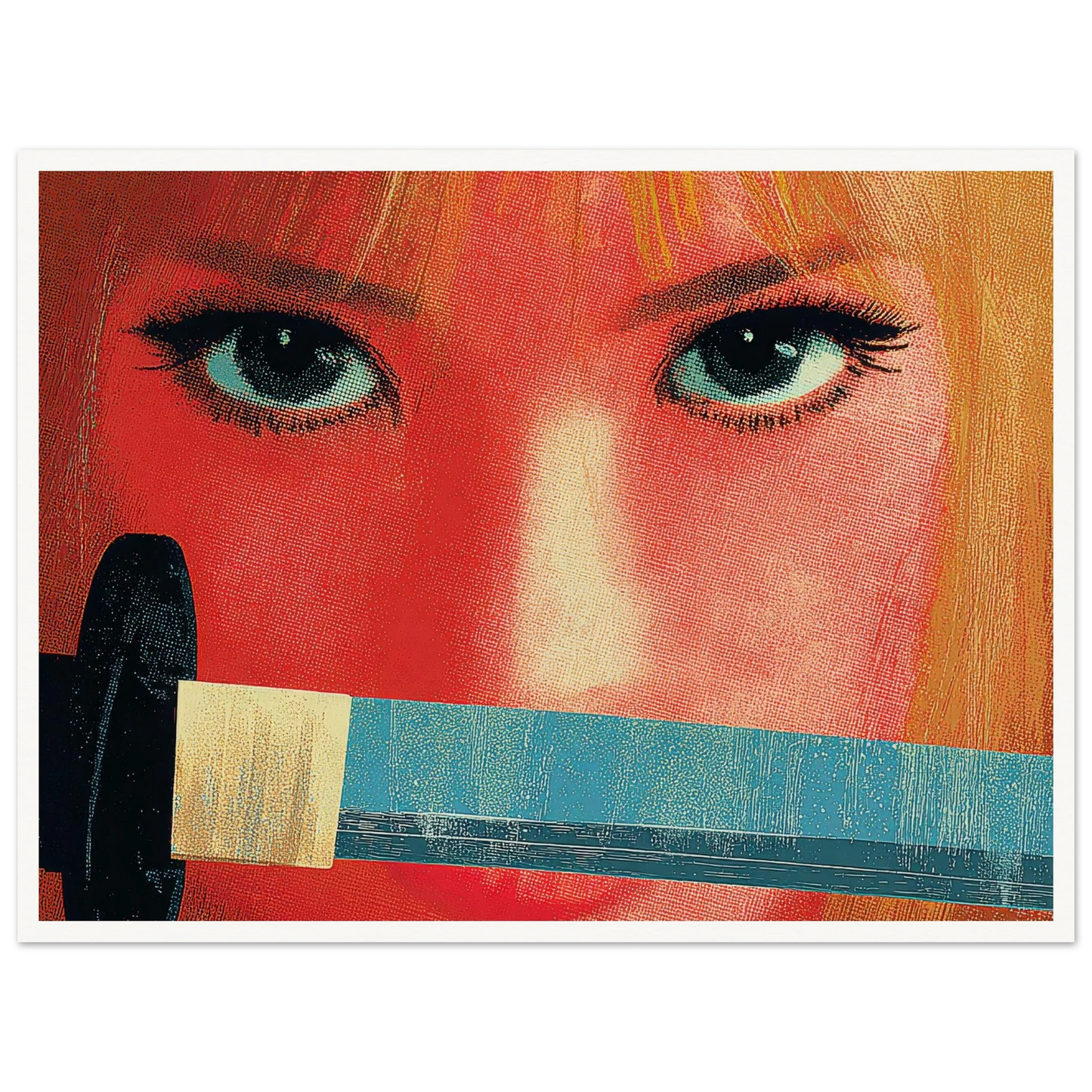 K!ll Bill - Framed Poster - 30x40 cm / 12x16″ - Black frame