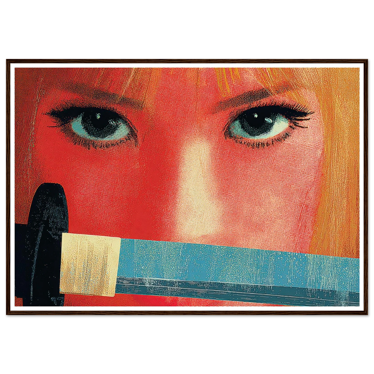 K!ll Bill - Framed Poster - 30x40 cm / 12x16″ - Black frame