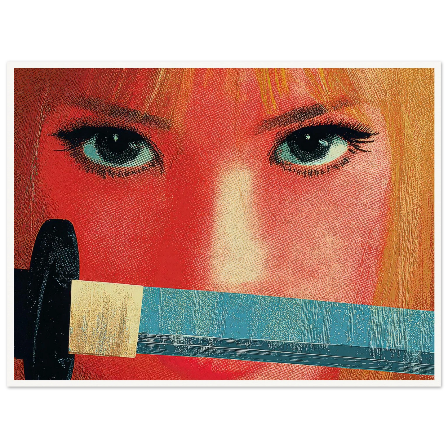 K!ll Bill - Framed Poster - 30x40 cm / 12x16″ - Black frame