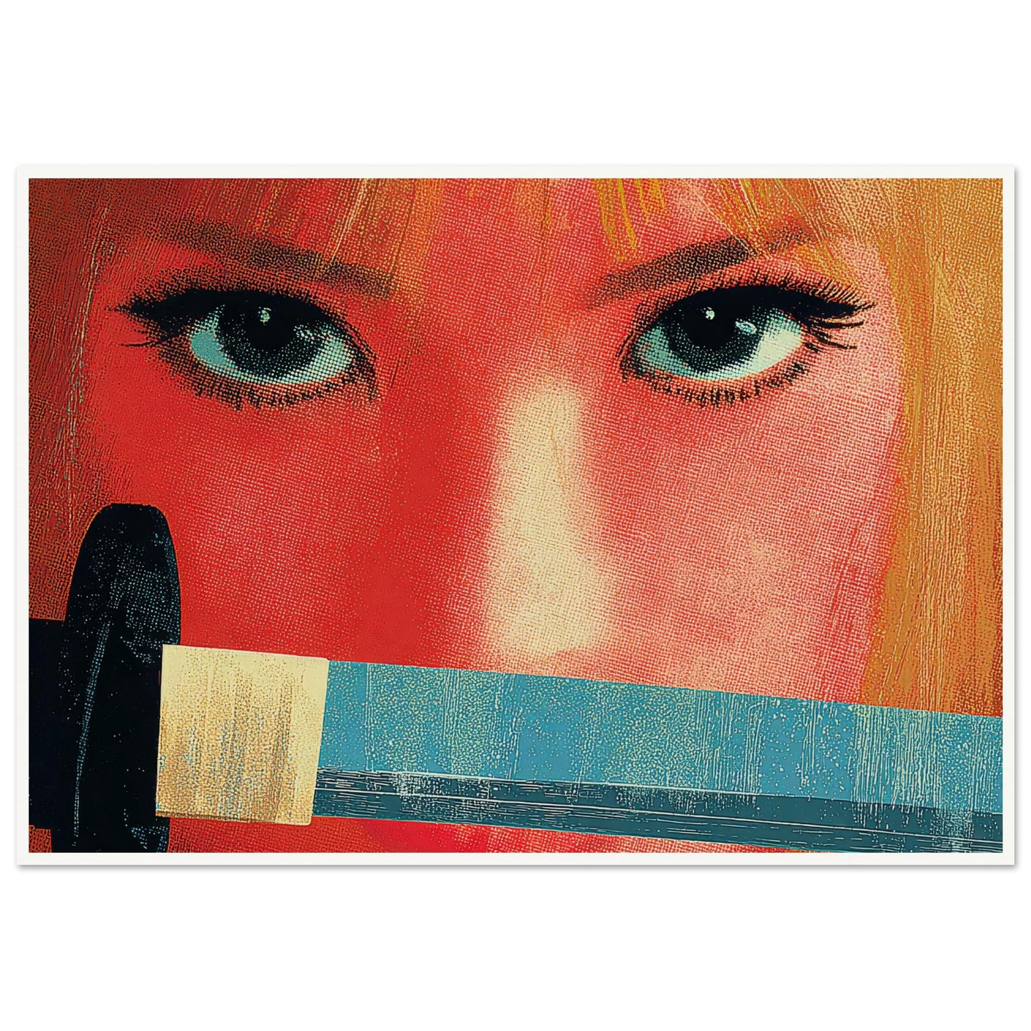 K!ll Bill - Framed Poster - 30x40 cm / 12x16″ - Black frame