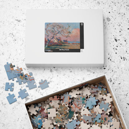 La Modernite en Bretagne Puzzle | Ferdinand du Puigaudeau - - 252 pcs (Horizontal) - 