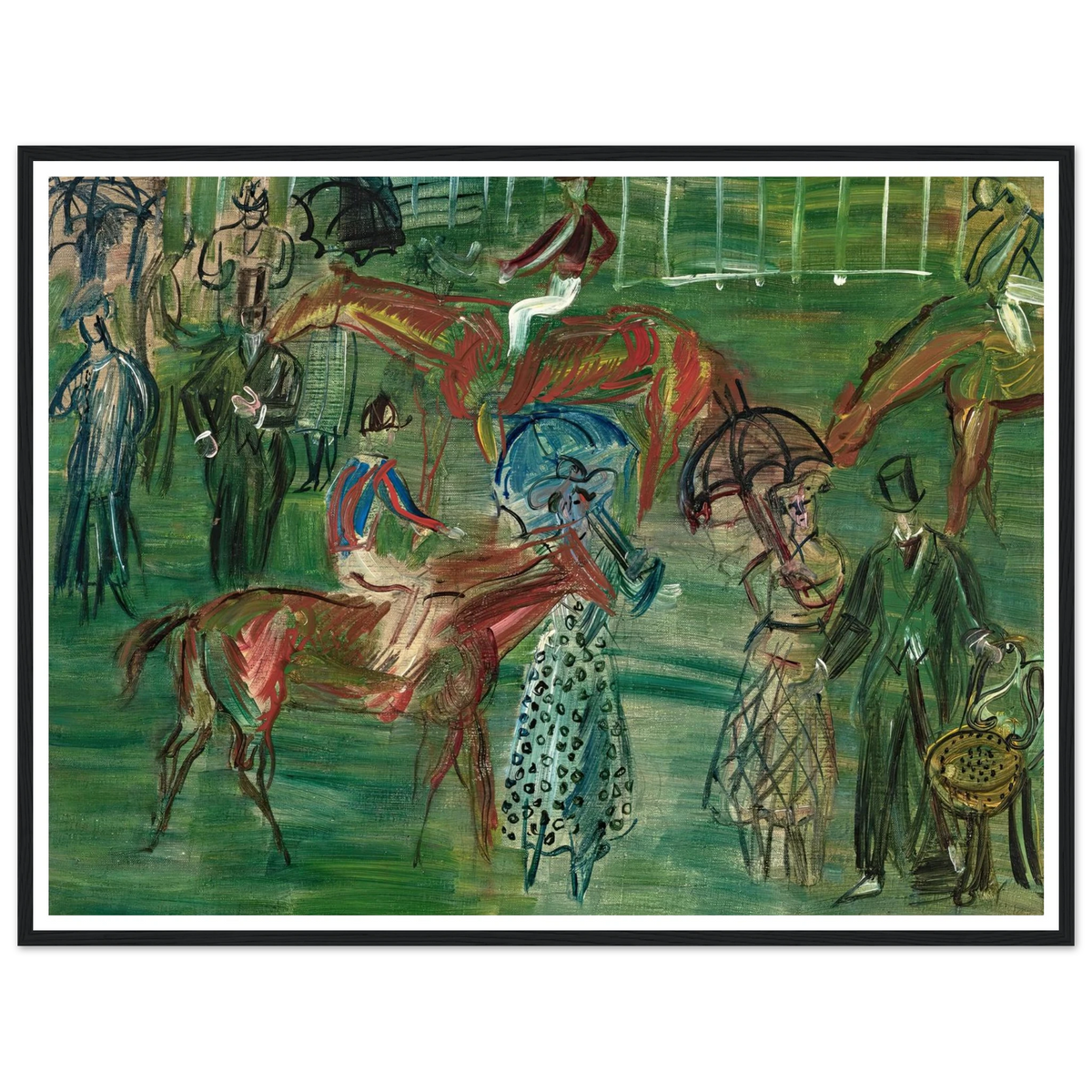 La pelouse (circa 1950) Art Print | Raoul Dufy – Quipham Collections