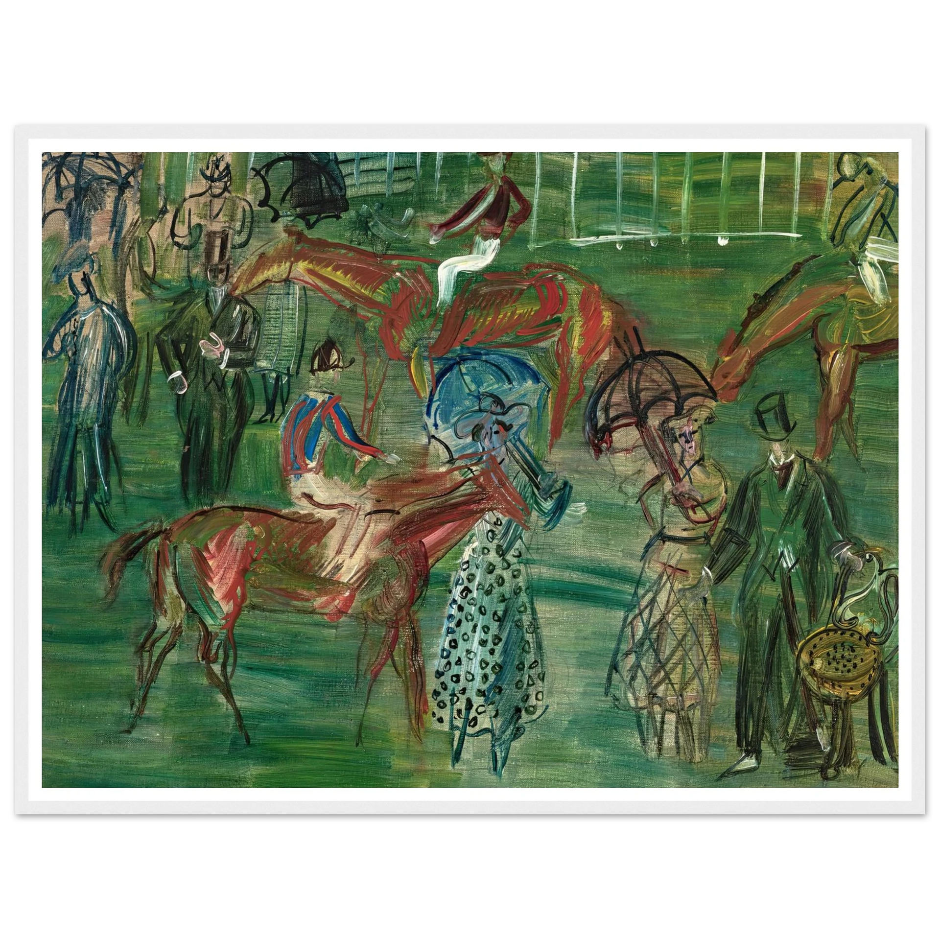 La pelouse (circa 1950) Art Print | Raoul Dufy – Quipham Collections
