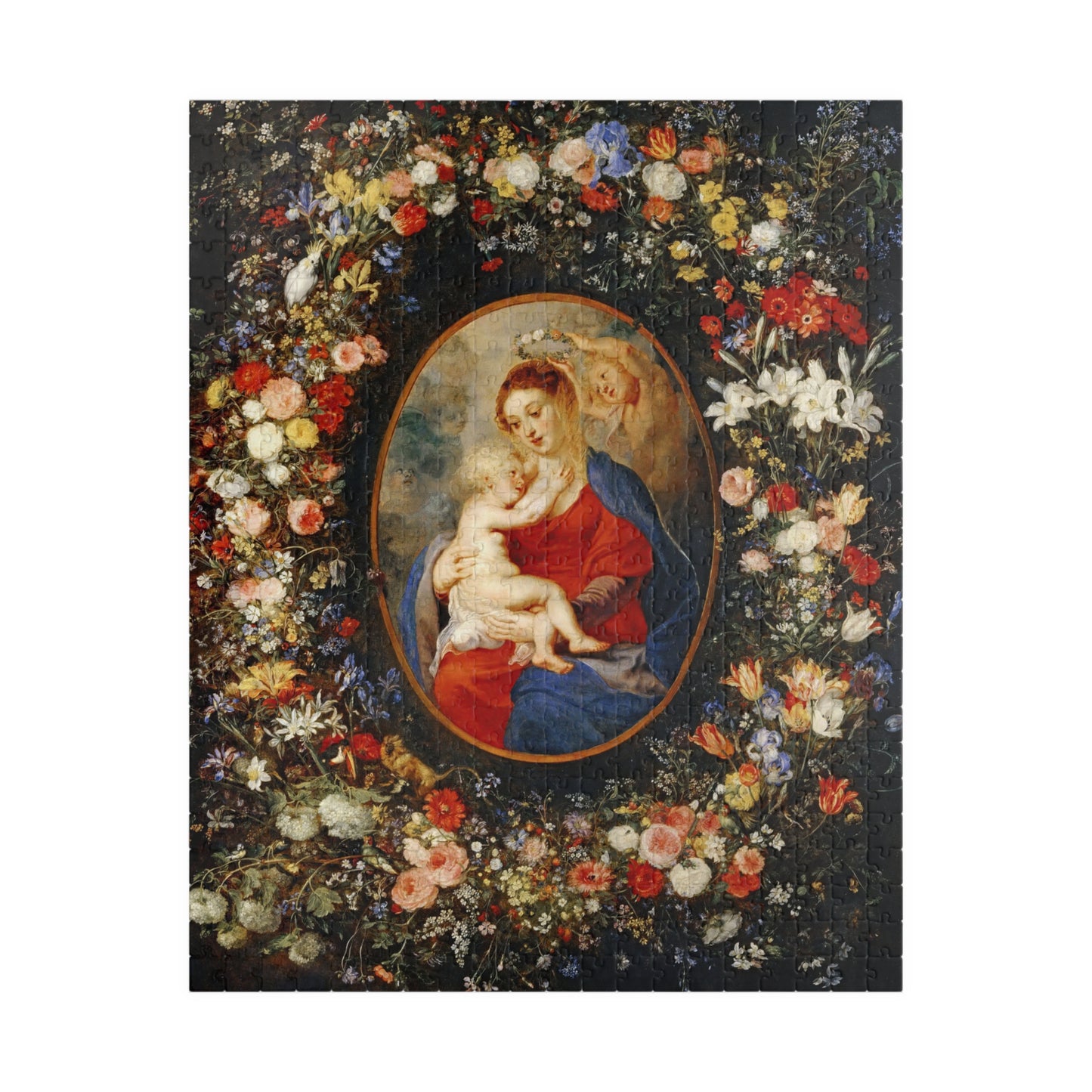 La Vierge Puzzle | Jan Brueghel the Elder - - 252 pcs (Vertical) - 