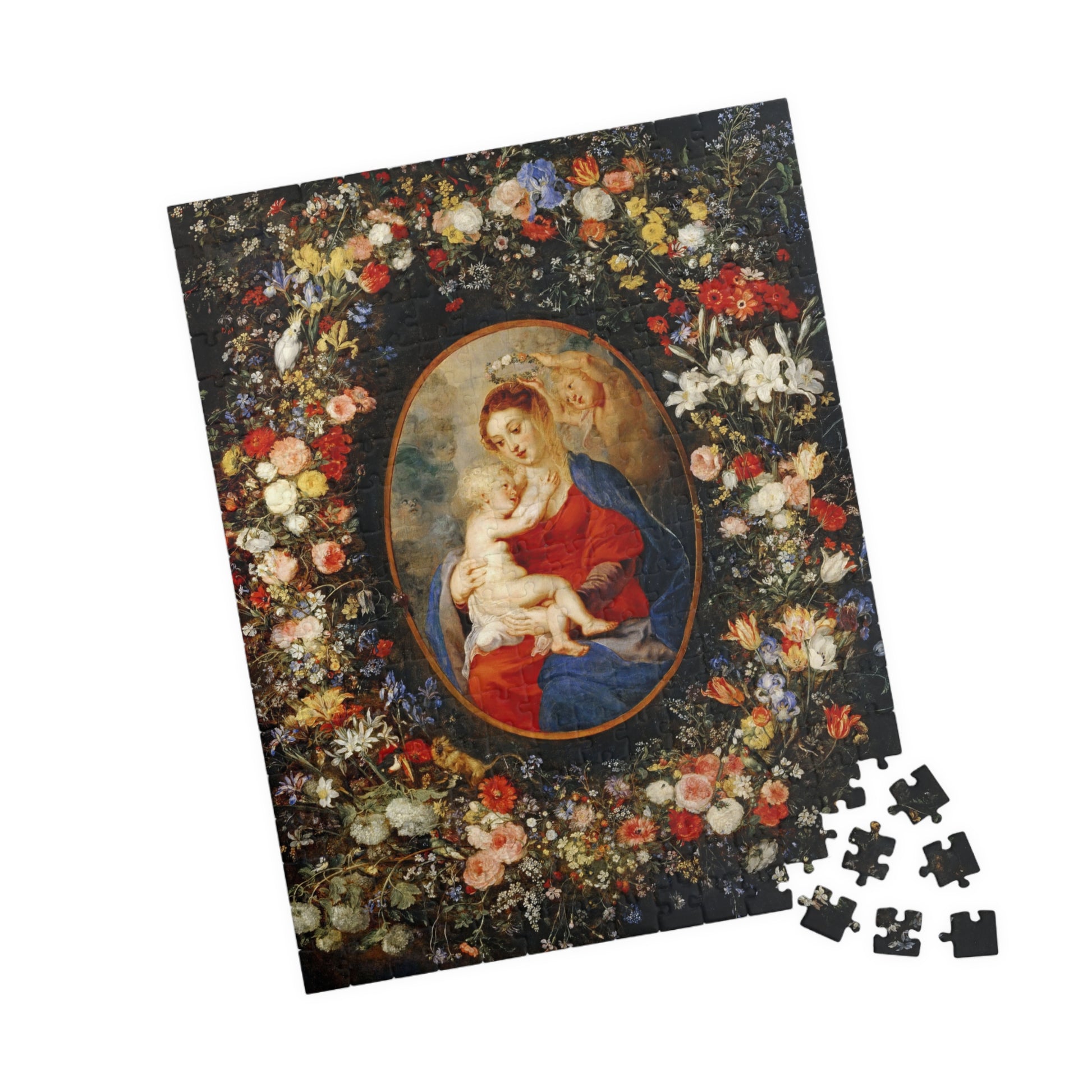 La Vierge Puzzle | Jan Brueghel the Elder - - 252 pcs (Vertical) - 