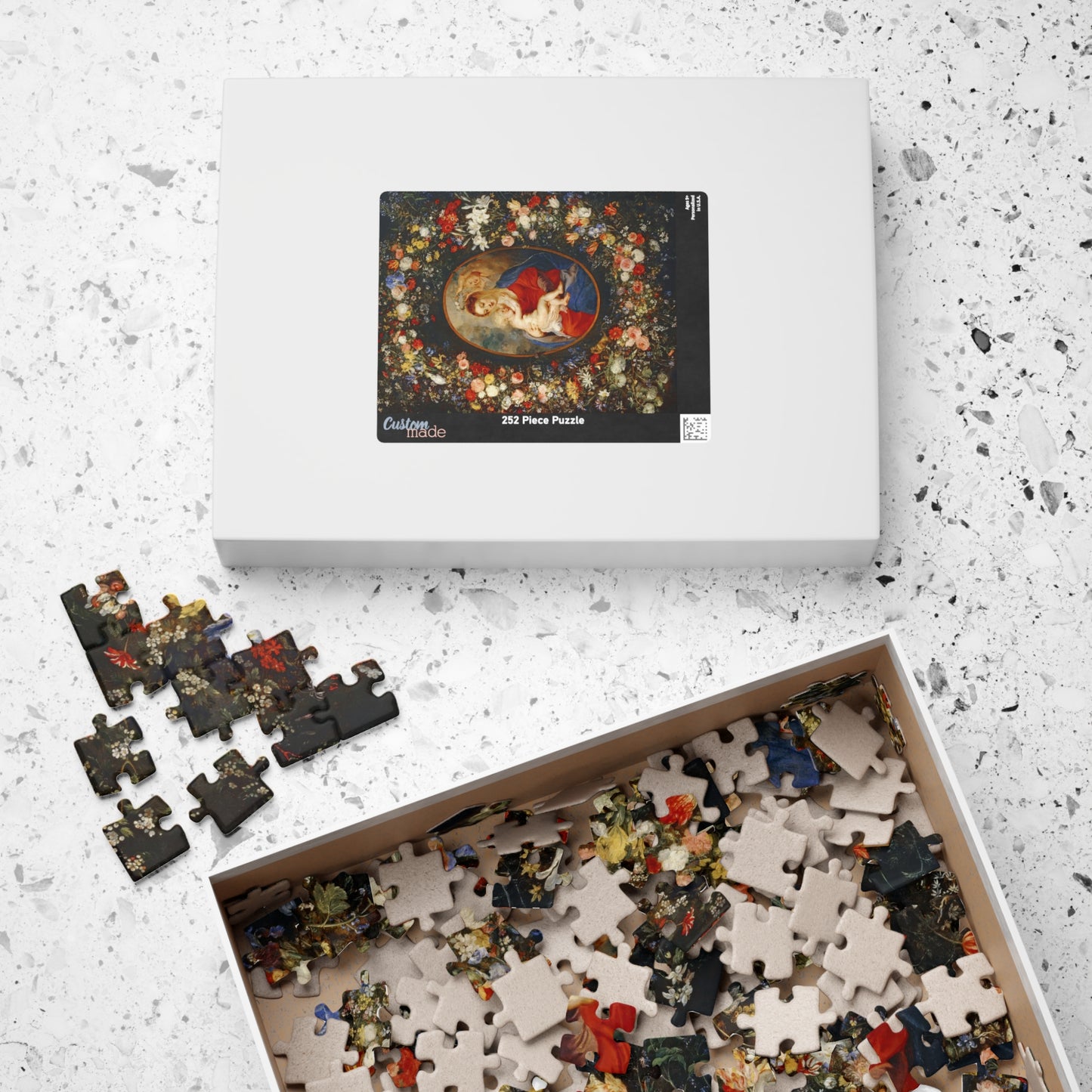 La Vierge Puzzle | Jan Brueghel the Elder - - 252 pcs (Vertical) - 