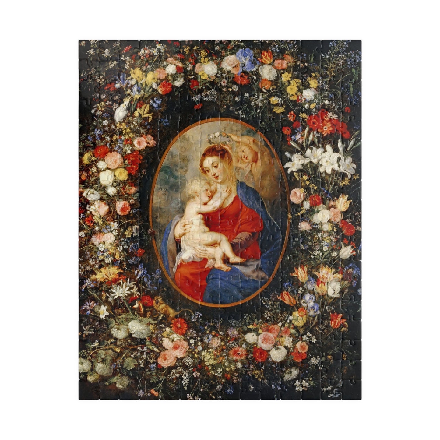 La Vierge Puzzle | Jan Brueghel the Elder - - 252 pcs (Vertical) - 