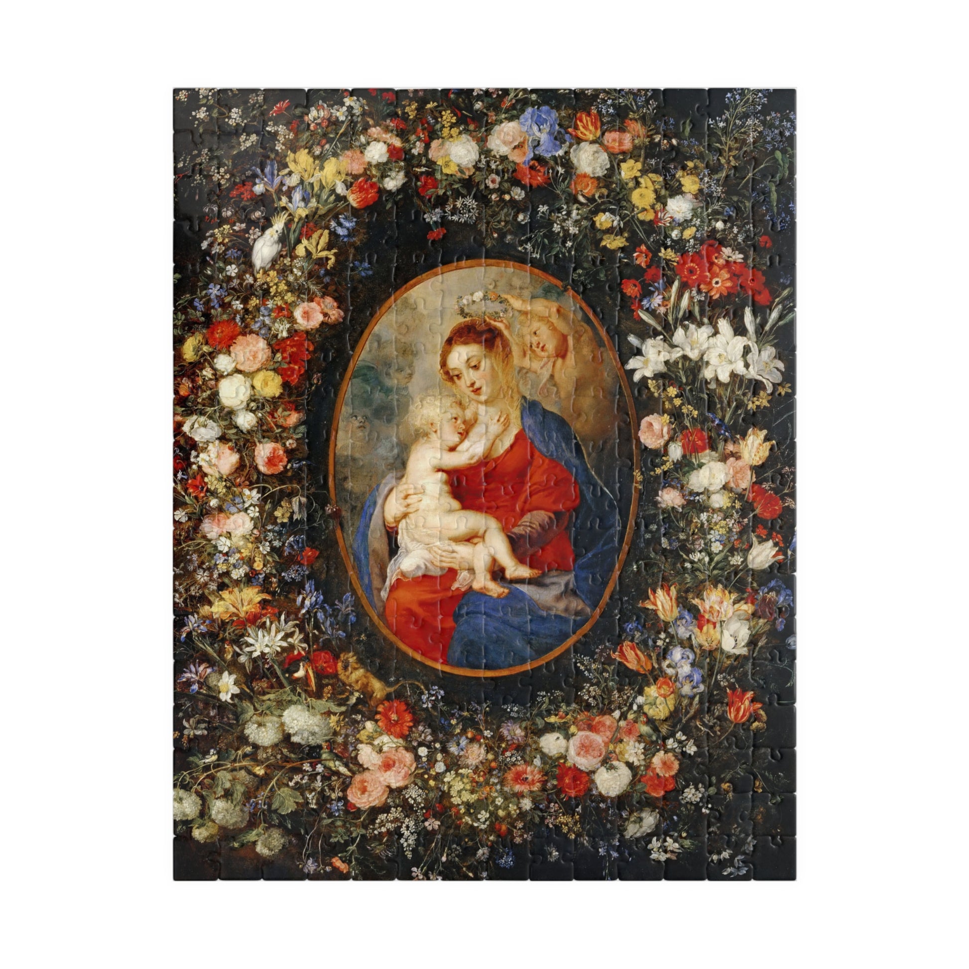La Vierge Puzzle | Jan Brueghel the Elder - - 252 pcs (Vertical) - 