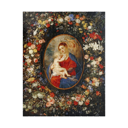 La Vierge Puzzle | Jan Brueghel the Elder - - 252 pcs (Vertical) - 