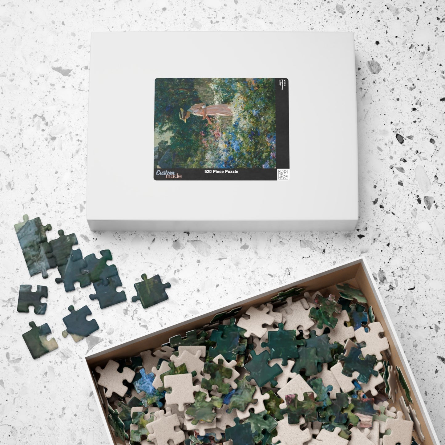 Lady in the Garden Puzzle | Abbott Fuller Graves - - 252 pcs (Vertical) - 