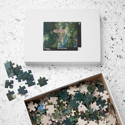 Lady in the Garden Puzzle | Abbott Fuller Graves - - 252 pcs (Vertical) - 