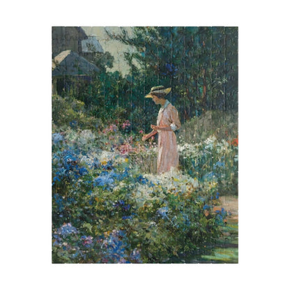 Lady in the Garden Puzzle | Abbott Fuller Graves - - 252 pcs (Vertical) - 
