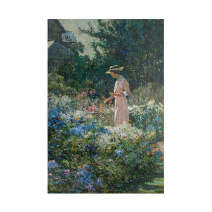 Lady in the Garden Puzzle | Abbott Fuller Graves - - 252 pcs (Vertical) - 