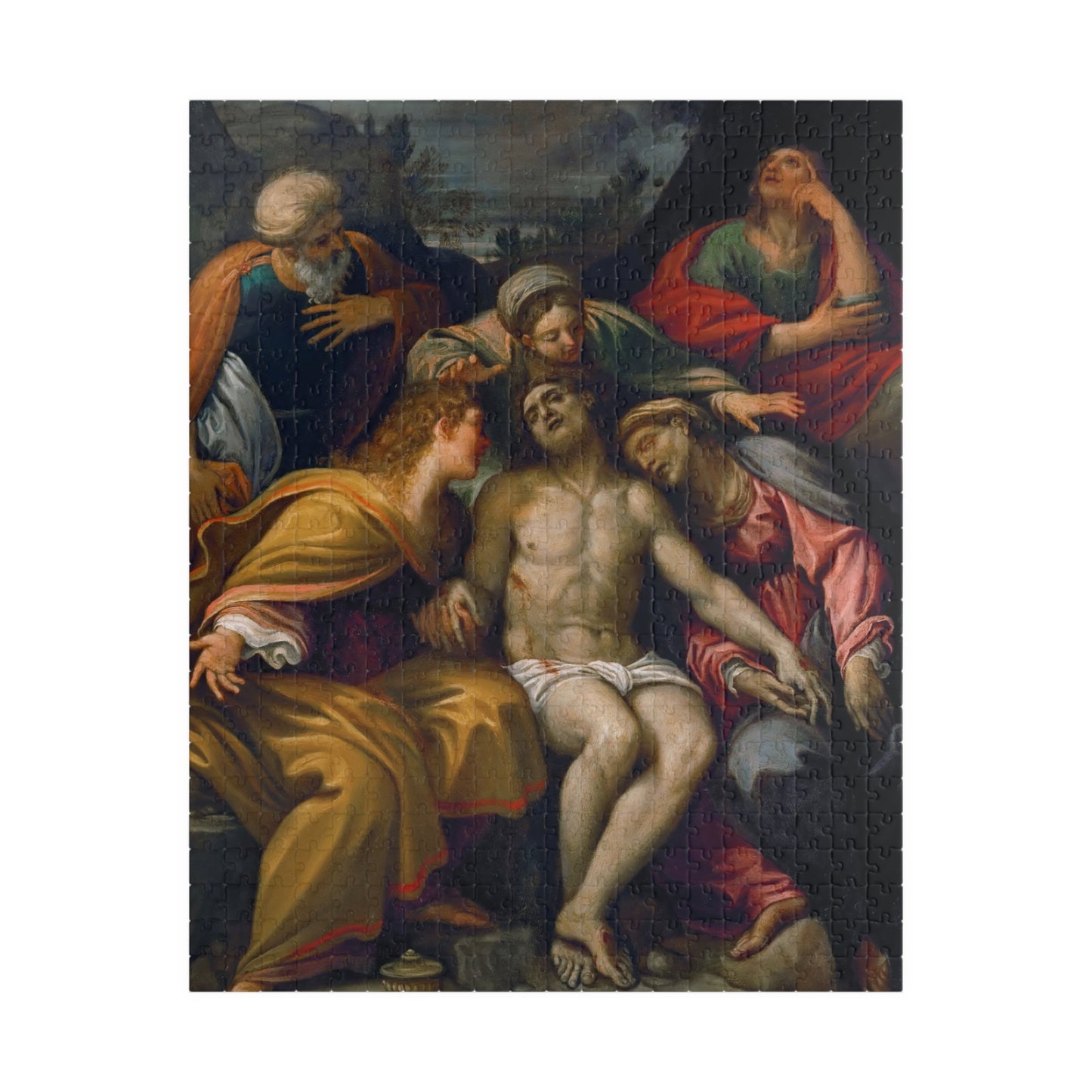 Lamentation Puzzle | Francesco Albani - - 252 pcs (Vertical) - 
