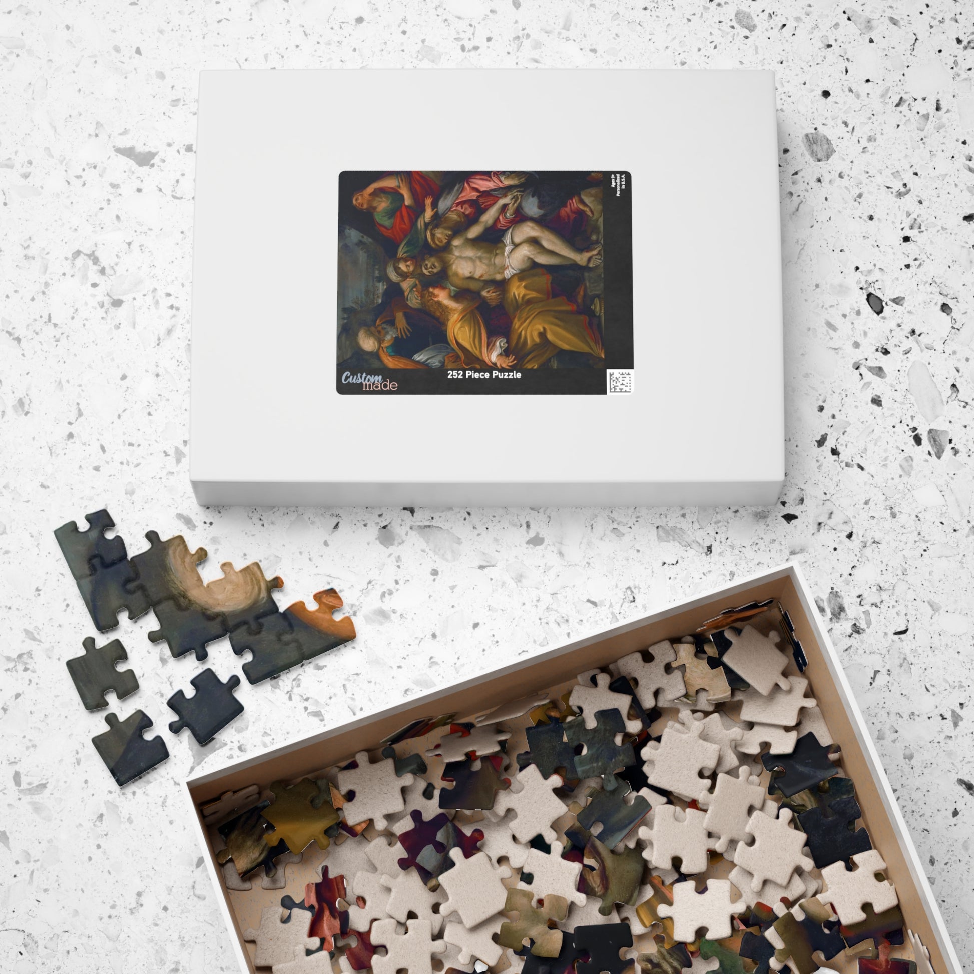 Lamentation Puzzle | Francesco Albani - - 252 pcs (Vertical) - 