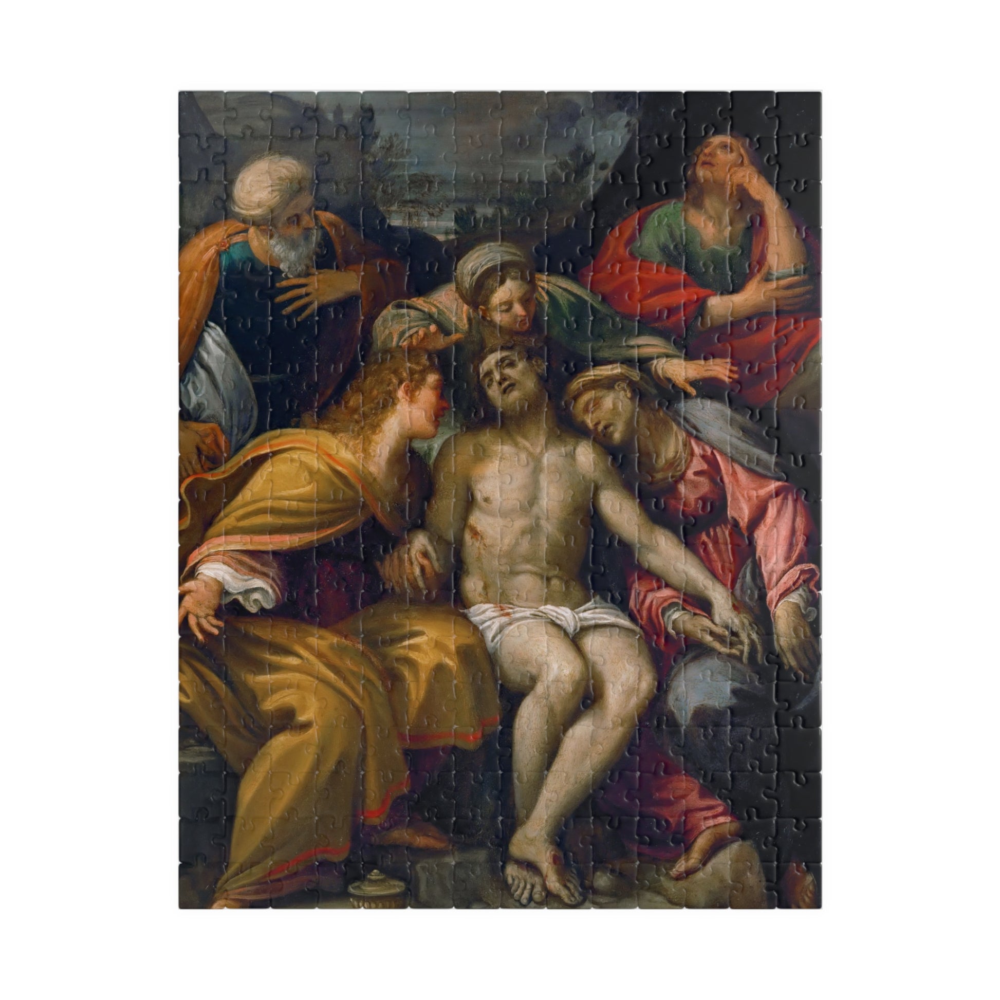 Lamentation Puzzle | Francesco Albani - - 252 pcs (Vertical) - 