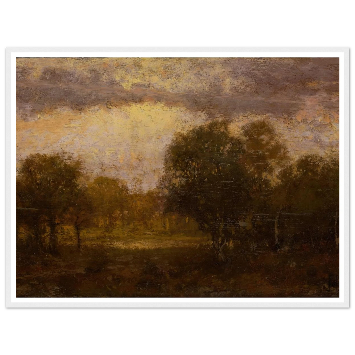 Landscape Art Print | Julian Onderdonk - Framed Poster - 30x40 cm / 12x16″ - Black frame
